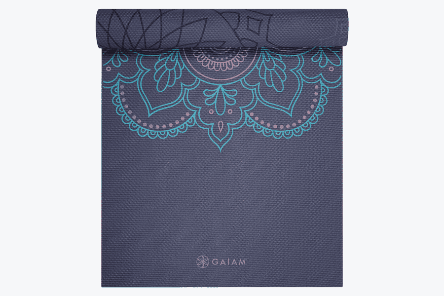 Gaiam Premium Reversible 6mm Yoga Mat