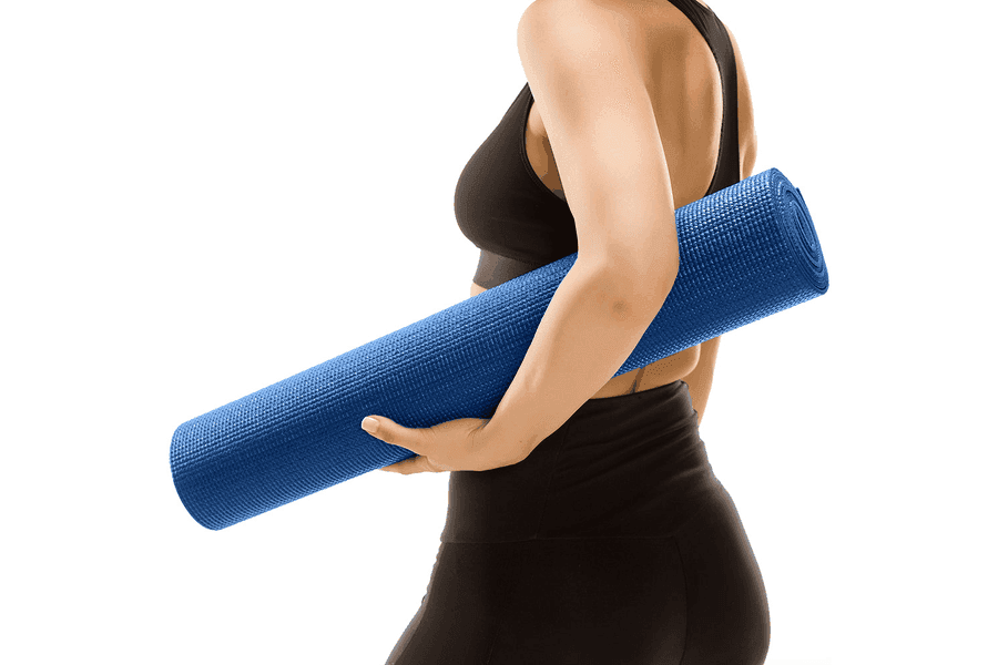 YogaAccessories Extra Thick Deluxe 1/4" Yoga Mat